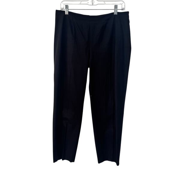 Piazza Sempione Audrey Pant Women 48EU Black Cotton Quite Luxury Minimal Modest - Picture 1 of 9